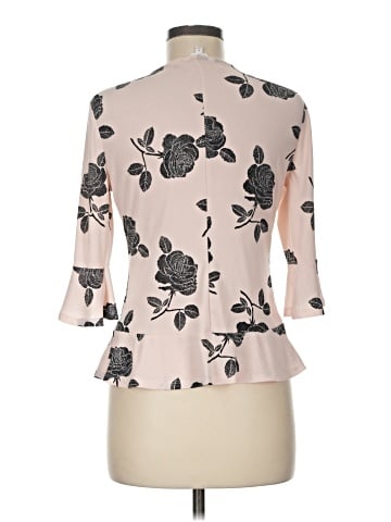 Candie's 3/4 Sleeve Blouse (view 2)