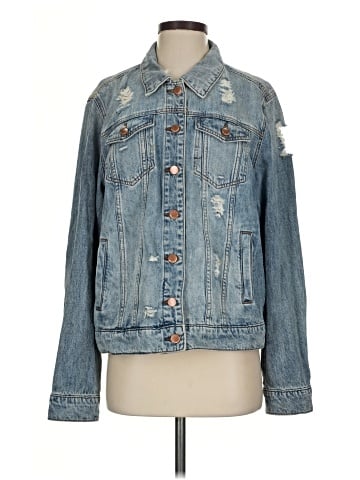See Thru Soul Denim Jacket (view 1)