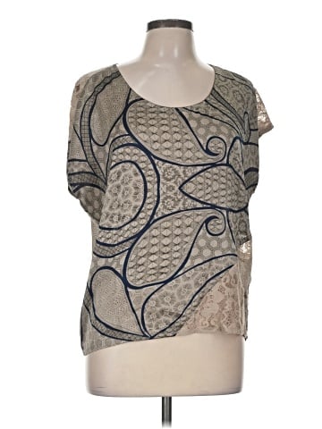 Aqua Short Sleeve Top (view 1)