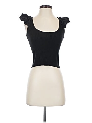 Aqua Short Sleeve Top (view 1)