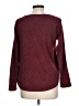 Misia Burgundy Pullover Sweater Size L - photo 2