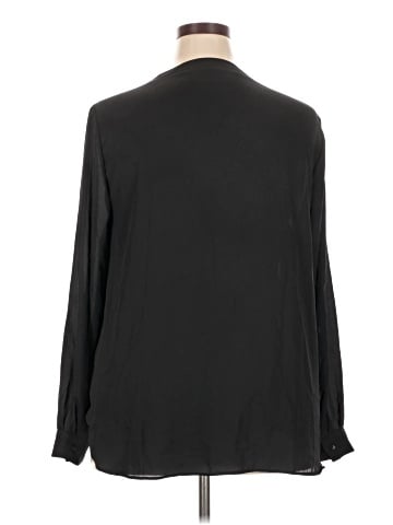 Lane Bryant Outlet Long Sleeve Blouse (view 2)