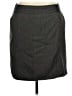 Van Heusen Chevron-herringbone Gray Formal Skirt Size 16 - photo 1
