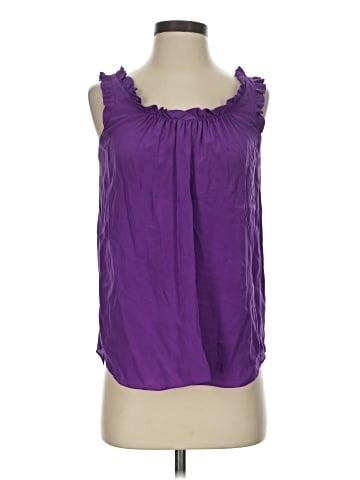 Rebecca Taylor Sleeveless Silk Top (view 1)