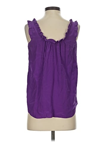 Rebecca Taylor Sleeveless Silk Top (view 2)