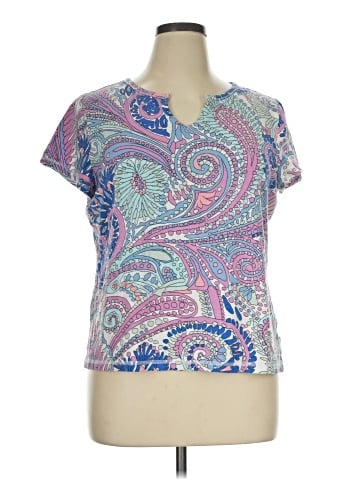 T by Talbots Short Sleeve Top (view 1)