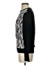Equipment 100% Wool Paisley Black Wool Pullover Sweater Size XS - photo 5