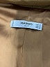 Mango 100% Lyocell Brown Coat Size S - photo 6