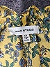 Max Studio 100% Polyester Yellow Short Sleeve Blouse Size M - photo 7
