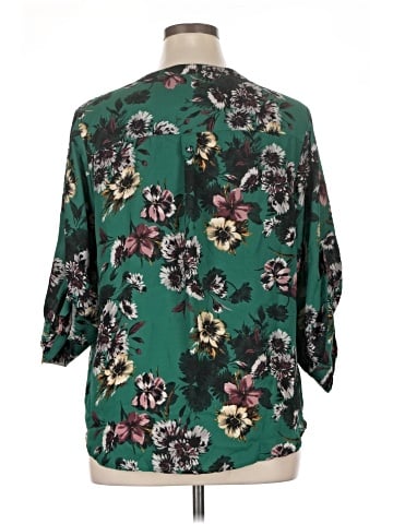 Philosophy Republic Clothing 3/4 Sleeve Blouse (view 2)