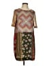 Tiny 100% Polyester Print Brown Casual Dress Size XS - photo 1