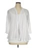 D&Co. 100% Polyester White Cardigan Size XL - photo 1