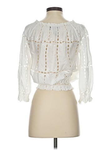 INC International Concepts 3/4 Sleeve Blouse (view 2)