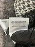 Le Suit 100% Polyester Houndstooth Gray Blazer Size 16 - photo 7