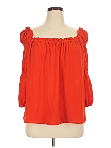 CeCe 3/4 Sleeve Blouse (view 1)