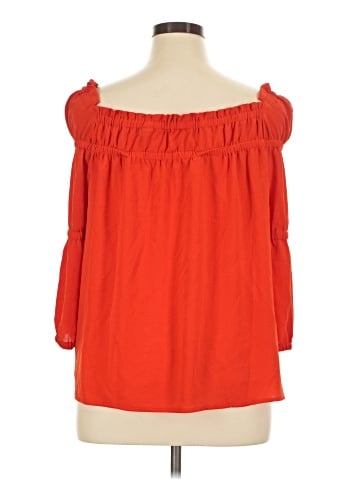 CeCe 3/4 Sleeve Blouse (view 2)