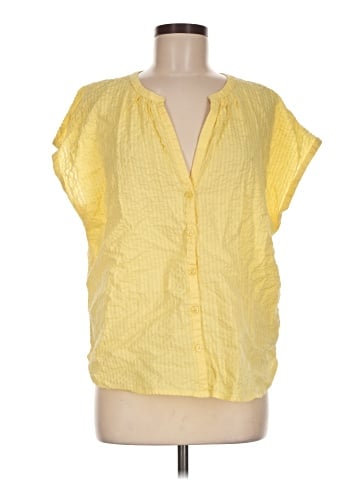 Gap Body Short Sleeve Blouse (view 1)