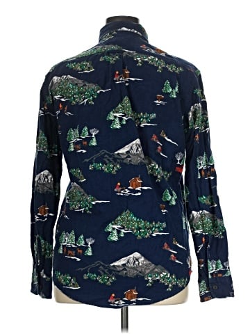 Lands' End Long Sleeve Button-Down Shirt (view 2)