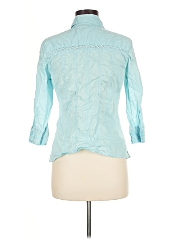 i.e. 3/4 Sleeve Button-Down Shirt (view 2)