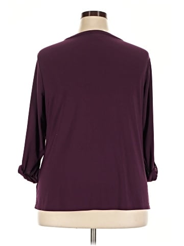 Roz & Ali 3/4 Sleeve Blouse (view 2)