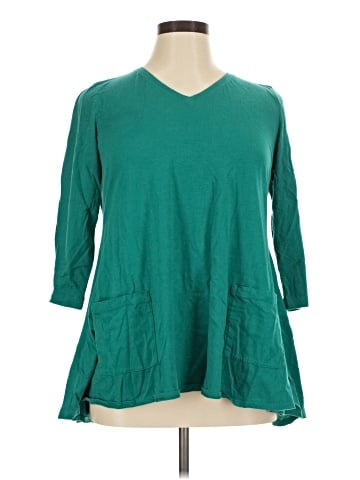 LOGO by Lori Goldstein 3/4 Sleeve T-Shirt (view 1)