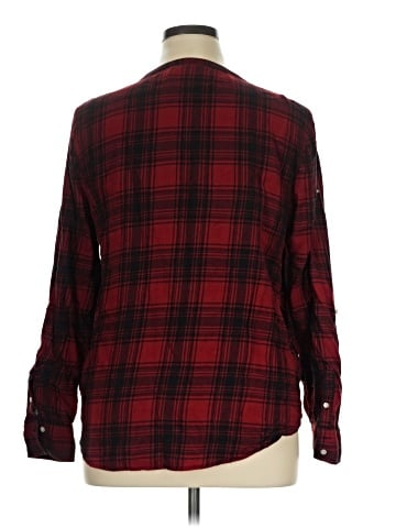CALVIN KLEIN JEANS Long Sleeve Button-Down Shirt (view 2)