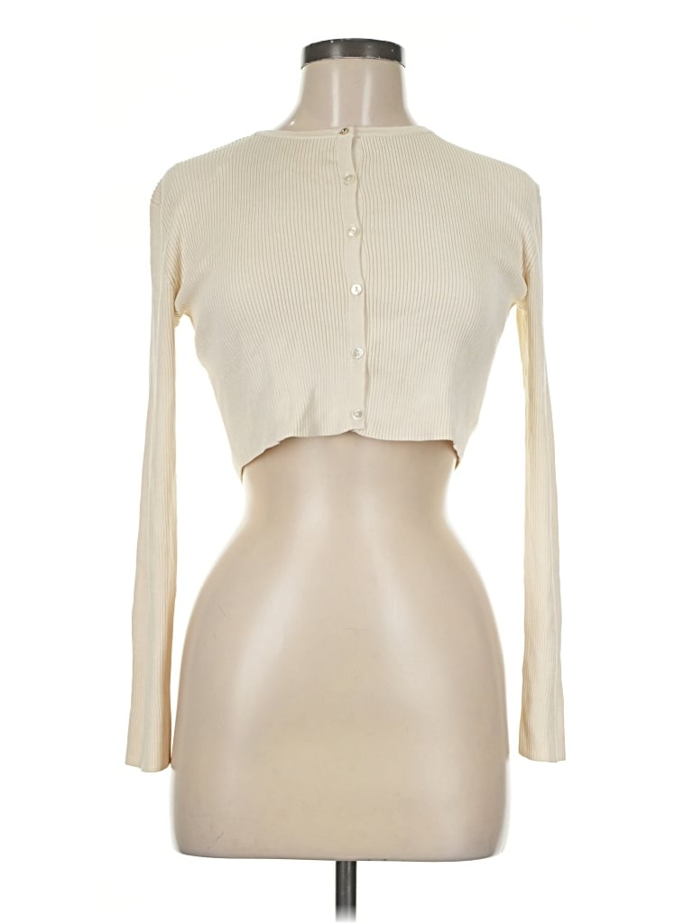Pre-owned Tocca Cardigan Sweater In Ivory