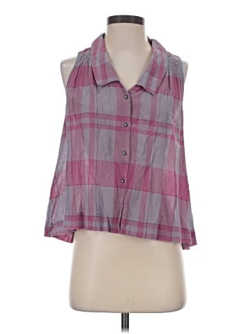 Holding Horses Sleeveless Button-Down Shirt (view 1)