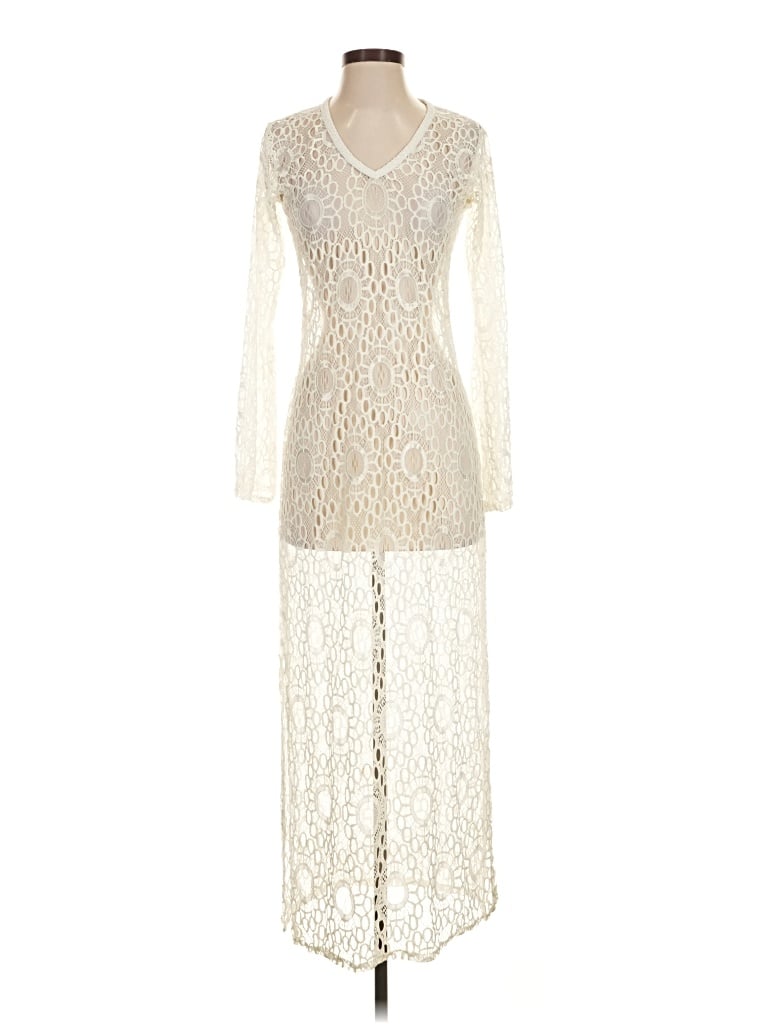 Pre-owned Walker & Wade Cocktail Dress In Ivory