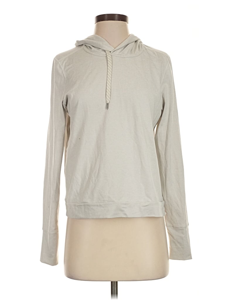 Pre-owned Vuori Pullover Hoodie In Silver