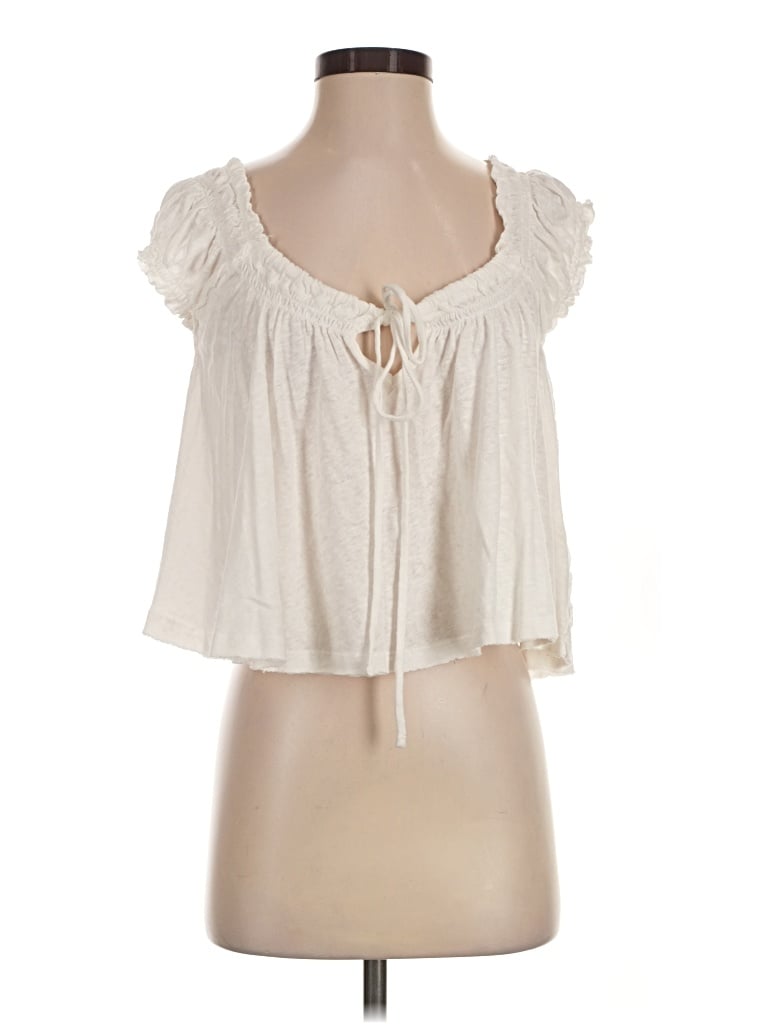 Pre-owned We The Free Sleeveless Blouse In Ivory