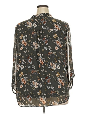 Papermoon 3/4 Sleeve Blouse (view 2)
