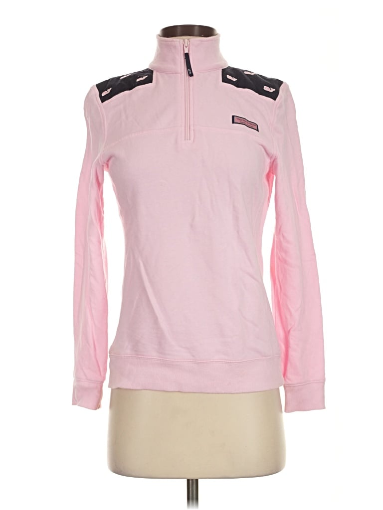 Pre-owned Vineyard Vines Sweatshirt In Pink