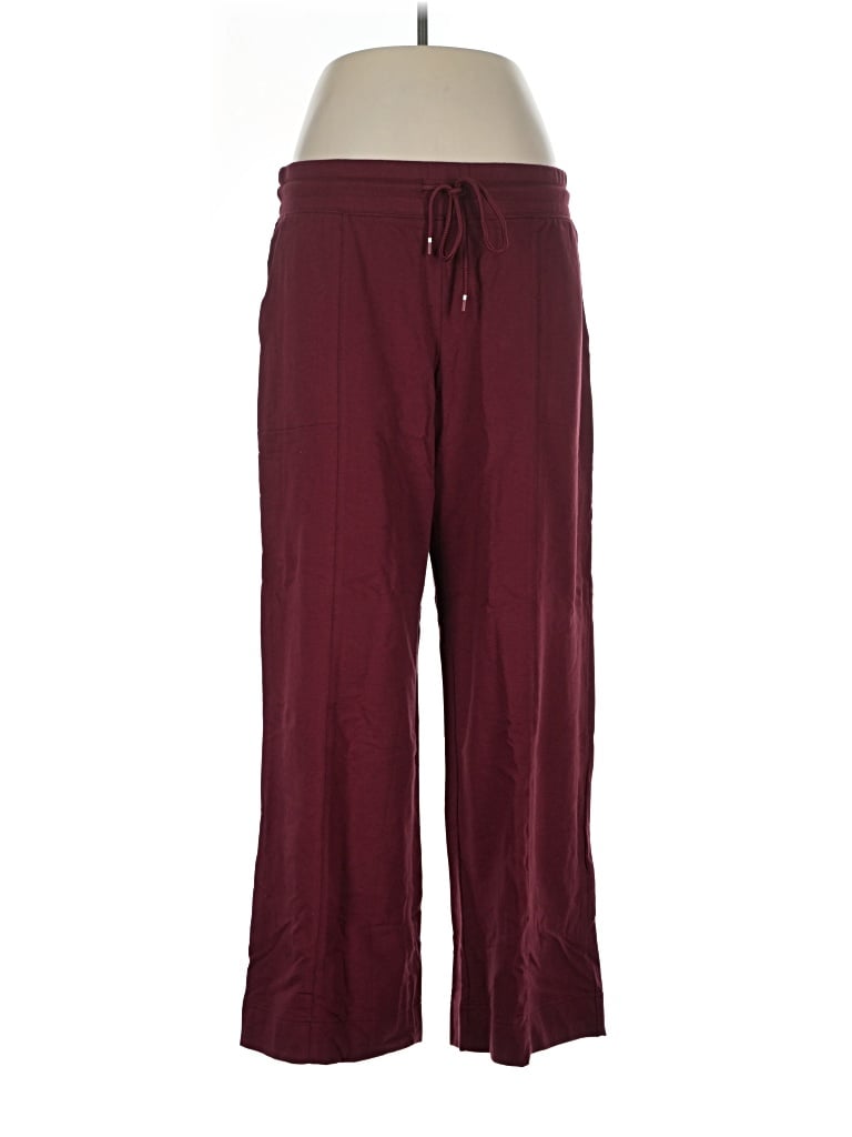 Pre-owned D&co. Casual Pants In Burgundy