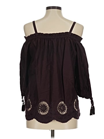 Ann Taylor LOFT Outlet 3/4 Sleeve Blouse (view 2)