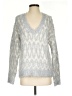 Ann Taylor LOFT Chevron-herringbone Silver Pullover Sweater Size S - photo 1