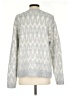 Ann Taylor LOFT Chevron-herringbone Silver Pullover Sweater Size S - photo 2
