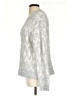Ann Taylor LOFT Chevron-herringbone Silver Pullover Sweater Size S - photo 5