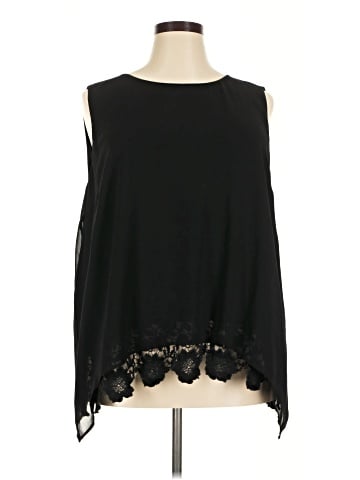 Calvin Klein Sleeveless Blouse (view 1)