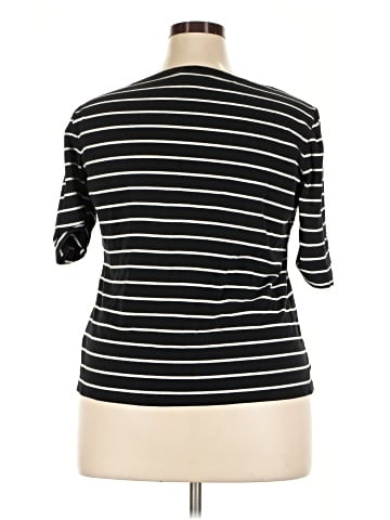Lauren by Ralph Lauren 3/4 Sleeve T-Shirt (view 2)