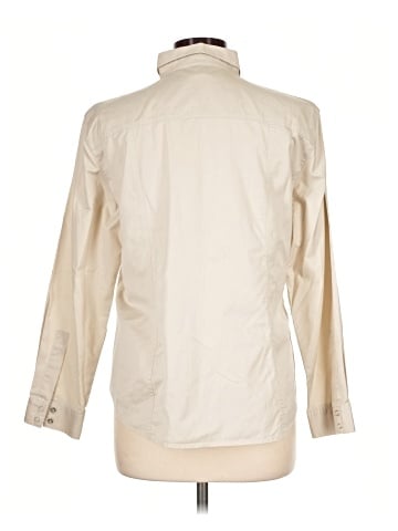 Chico's 3/4 Sleeve Button-Down Shirt (view 2)
