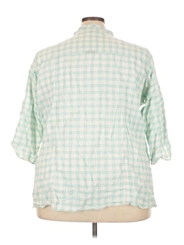 Columbia 3/4 Sleeve Button-Down Shirt (view 2)