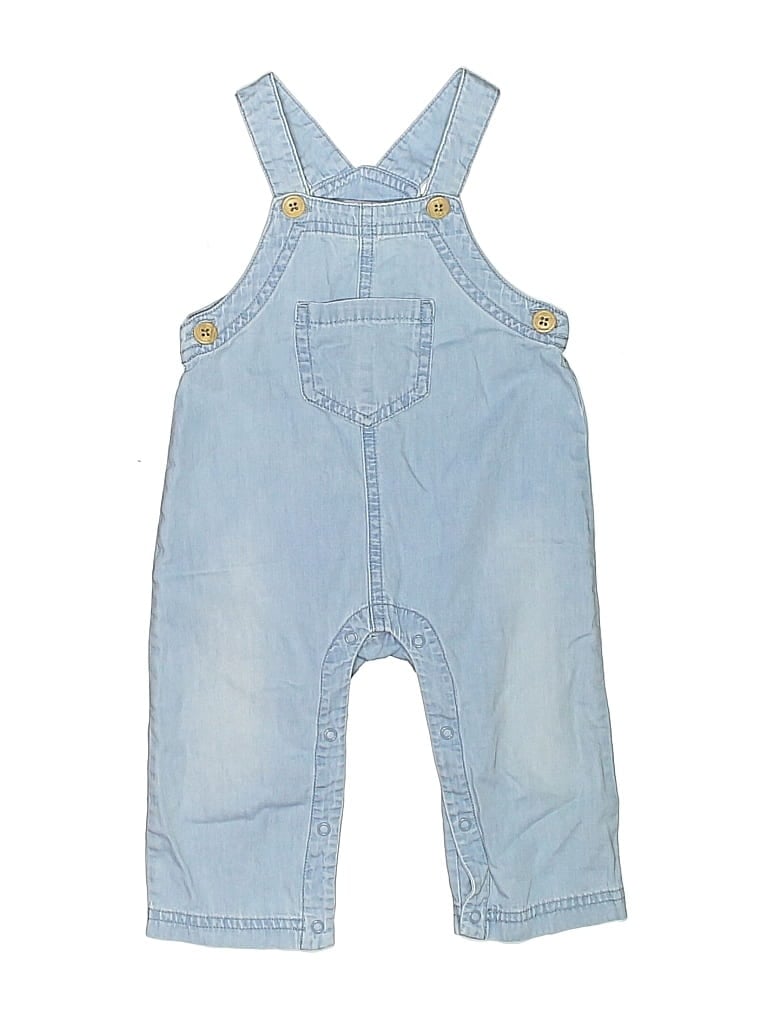 Pre-owned Cat & Jack Babies' Overalls In Blue
