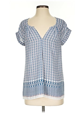 Max Studio Short Sleeve Blouse (view 1)