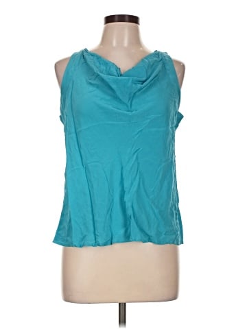 Trina Turk Sleeveless Silk Top (view 1)