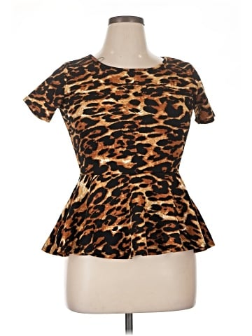 Double Take Short Sleeve Top (view 1)