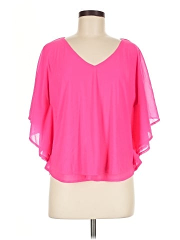 JLo by Jennifer Lopez Short Sleeve Blouse (view 1)