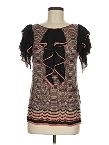 M Missoni Short Sleeve Blouse (view 1)