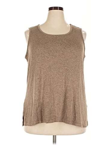 Nina Leonard Sleeveless T-Shirt (view 1)