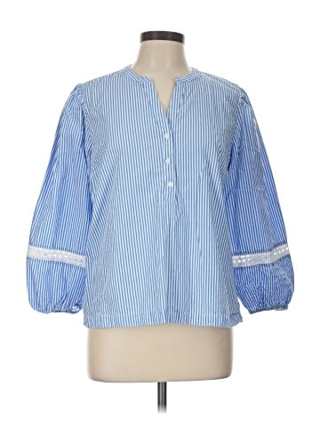 St. John's Bay 3/4 Sleeve Button-Down Shirt (view 1)